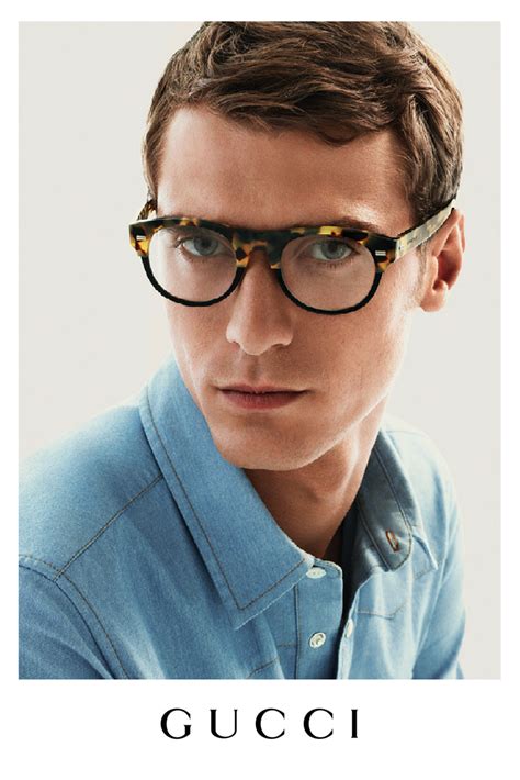 clear gucci frames for men.